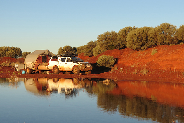 Camping east of Warburton