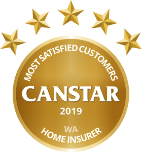 CANSTAR 2019 - Most Satisfied Customers - Home Insurer - WA