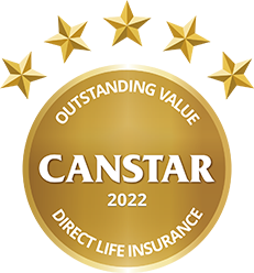 CANSTAR 2022 - Outstanding Value - Direct Life Insurance