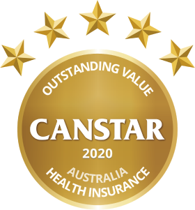 CANSTAR 2020 - Outstanding Value - Health Insurance - Australia