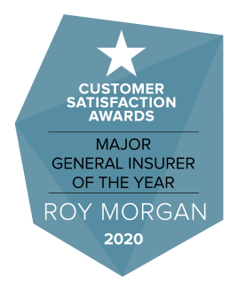 ROY MORGAN MAJOR GENERAL INSURER of the year 2020