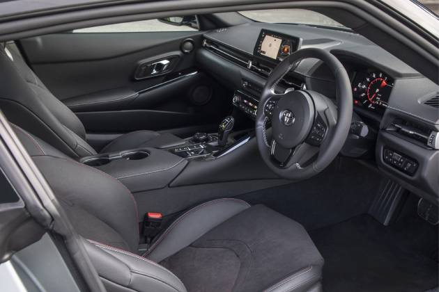 2019 Toyota Supra interior