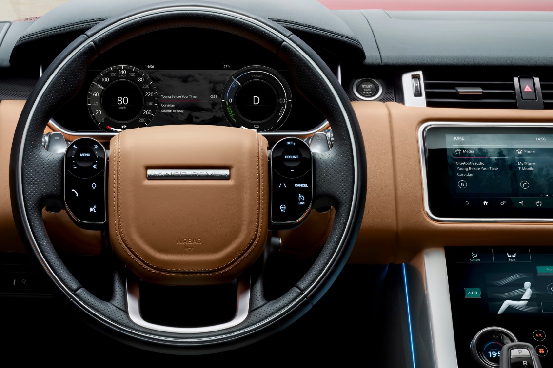 2019 Range Rover Sport PHEV HSE interior