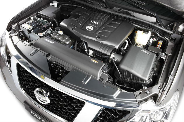 2013 Nissan Patrol V8 engine