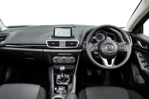 Interior of Mazda 3