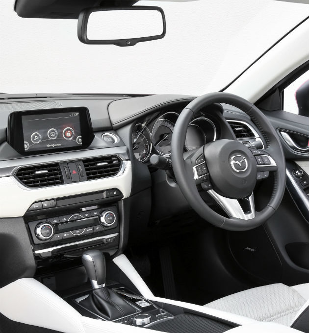 Interior of Mazda 6