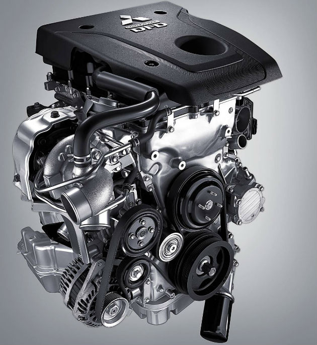 2015 Mitsubishi Triton engine