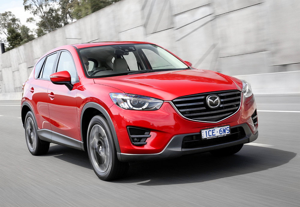2015 Mazda CX-5 side and front profile