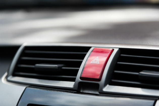 This is what the hazard lights button will look like in your car