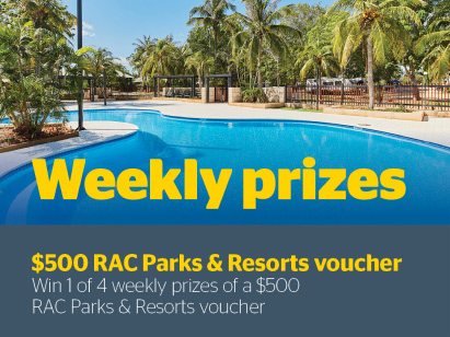 Weekly prizes $500 Visa gift card