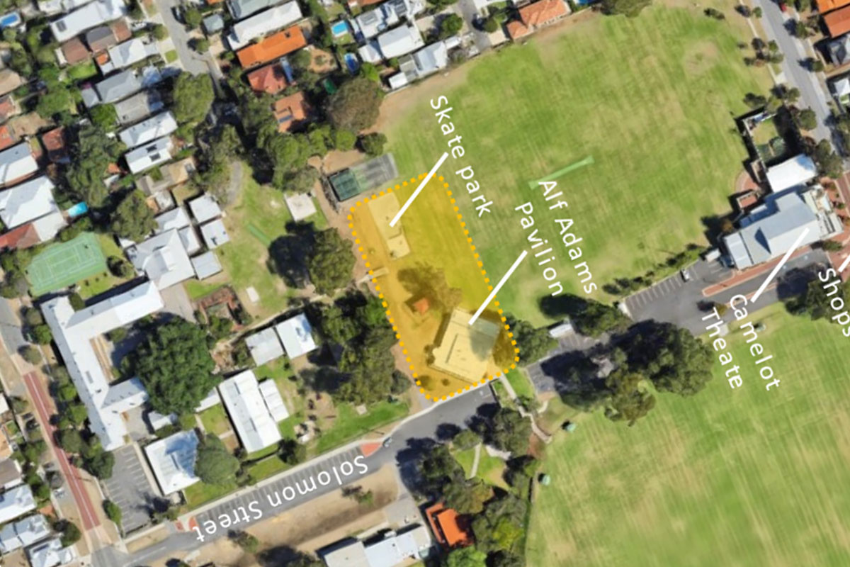 Mosman Park Better Block Placemaking Project RAC WA   Mosman Park Map 