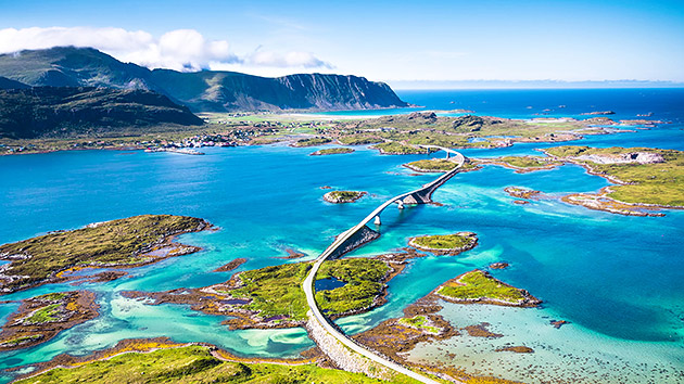 Atlantic Road bridge, Norway