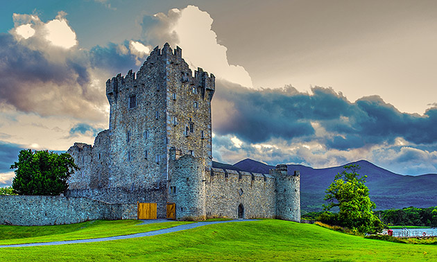 Ross Castle in Killarney, Ireland