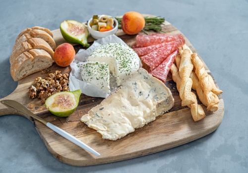 Cheese platter of Tasmanian local produce