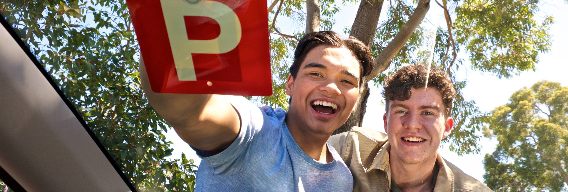 Teens with p-plates